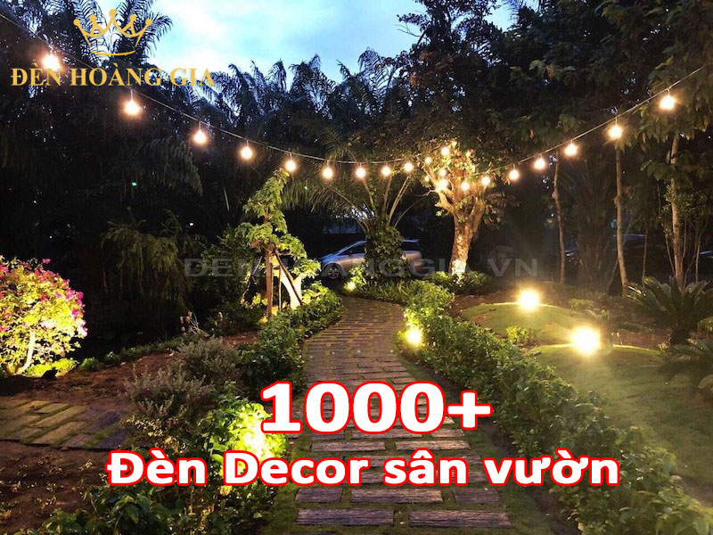 1000+ mẫu đèn decor sân vườn được yêu thích nhất