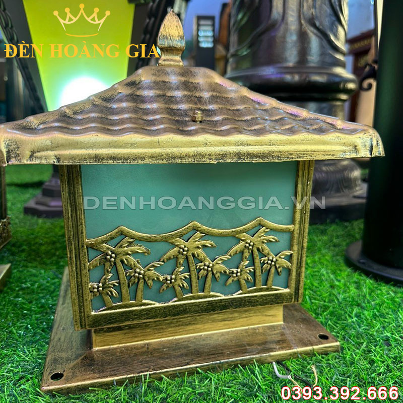 Đèn trụ cổng cổ điển ROLUX-TCCD31 (Nhôm)