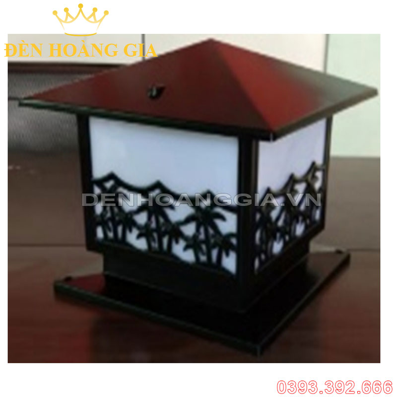 Đèn trụ cổng cổ điển ROLUX-TCCD33 (Nhôm)