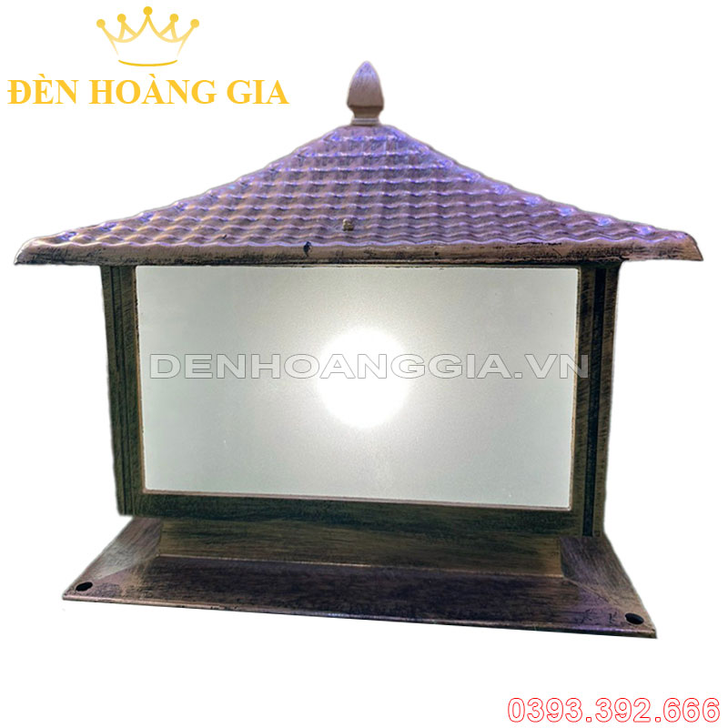 Đèn trụ cổng cổ điển ROLUX-TCCD34 (Nhôm)