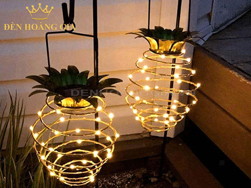 Tự sáng tạo đèn decor sân vườn
