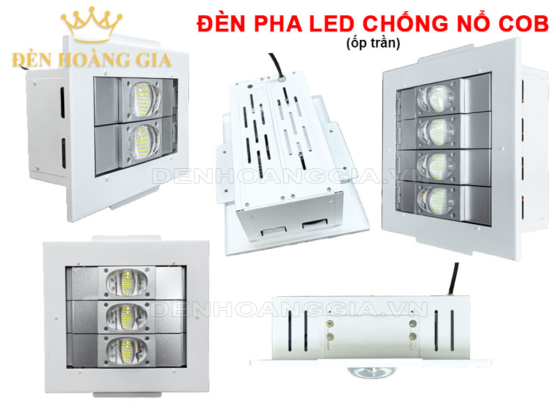 Đèn pha led chống cháy nổ COB ốp trần