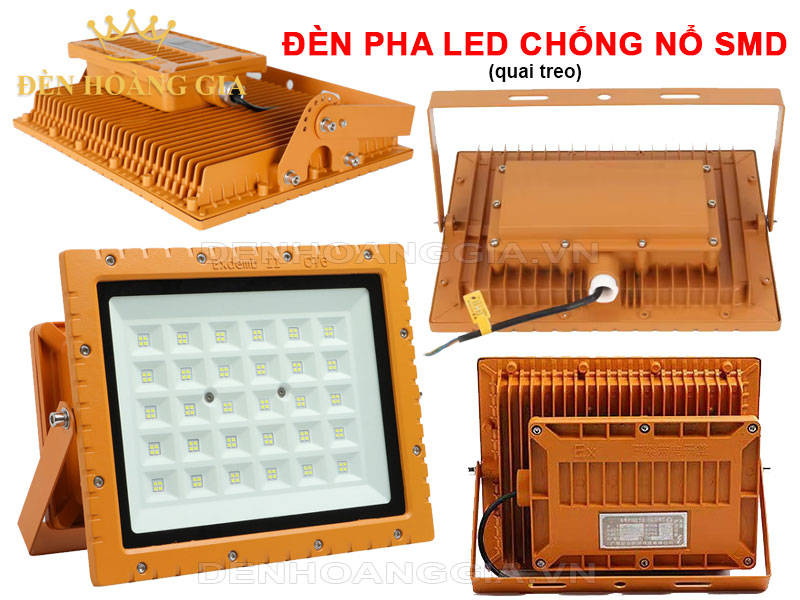 Đèn pha led chống cháy nổ chịu được nhiệt độ cao, áp suất cao