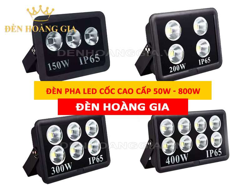 Đèn pha led cốc cao cấp