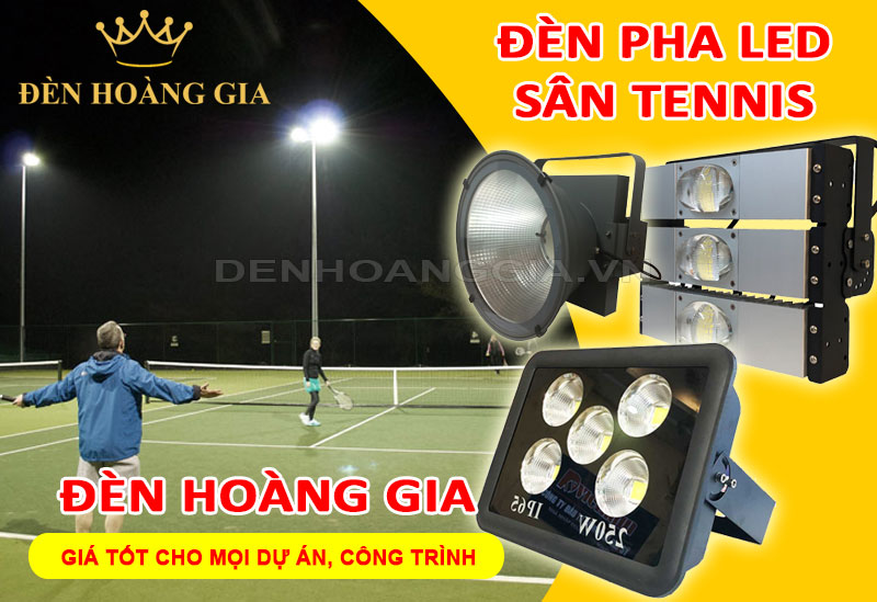 Đèn pha led sân Tennis