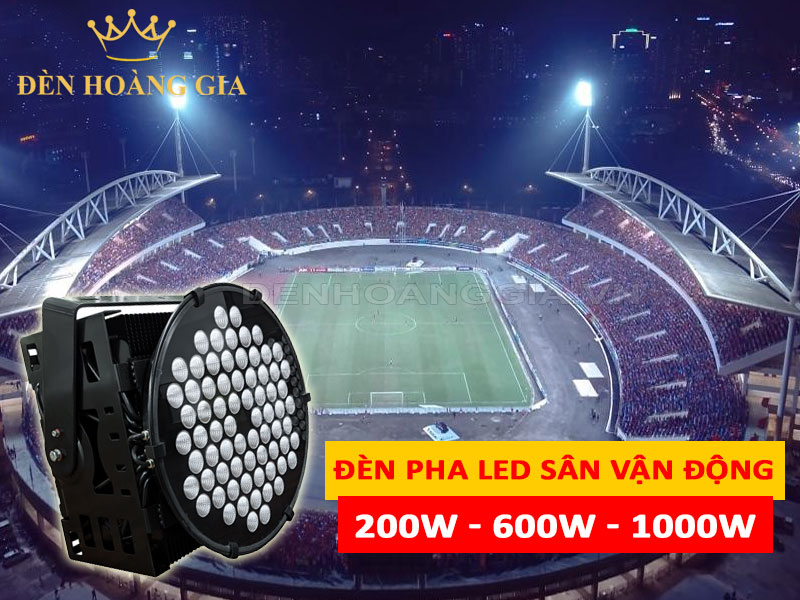 Đèn pha led sân vận động công suất lớn