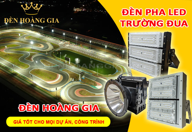 Đèn pha led trường đua