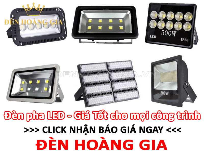 Nhận báo giá đèn pha led - Hotline 0393.392.666