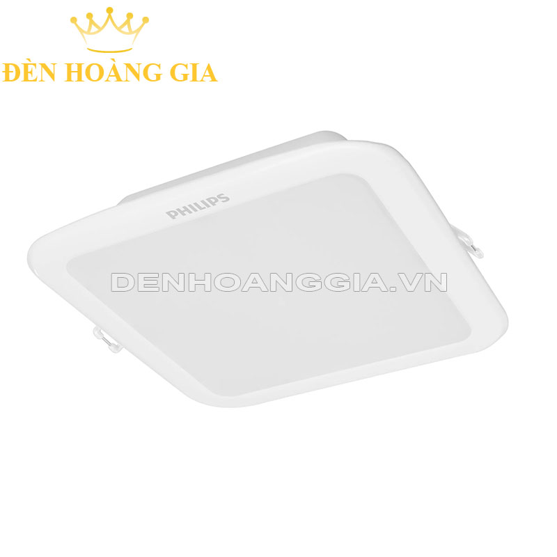 Đèn led âm trần downlight Philips vuông DN027B G3 6w 9w 12w