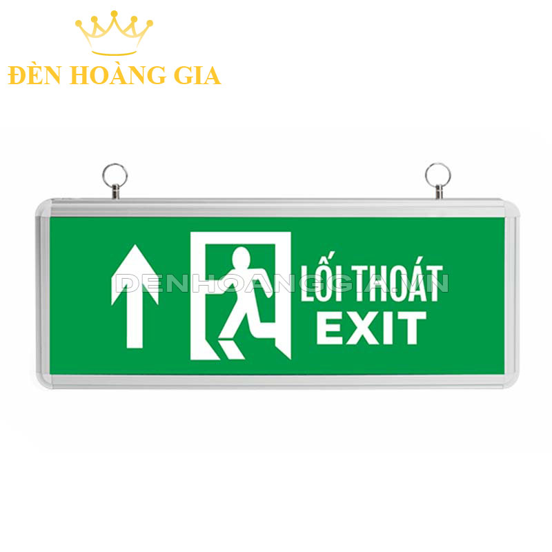 Đèn led exit thoát hiểm – chỉ dẫn Kingled chỉ hướng lên 3w