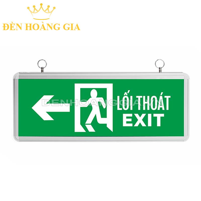 Đèn led exit thoát hiểm – chỉ dẫn Kingled chỉ hướng trái 3w