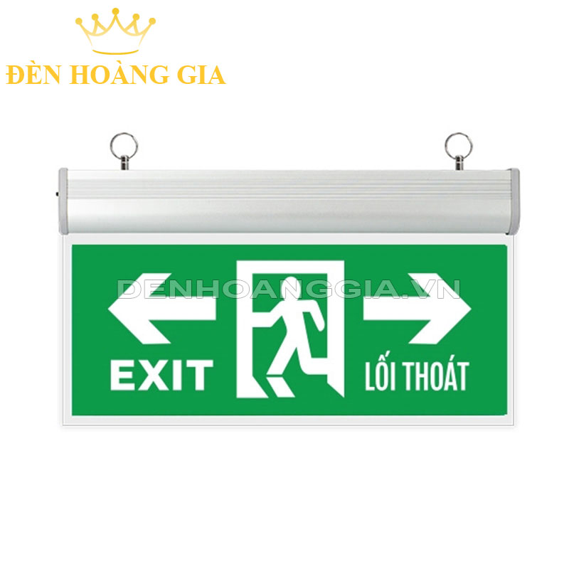 Đèn led exit thoát hiểm – chỉ dẫn mica Kingled chỉ hướng trái, phải 3w