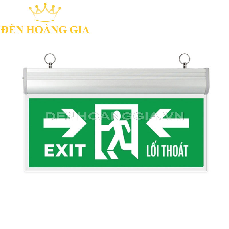 Đèn led exit thoát hiểm – chỉ dẫn mica Kingled chỉ hướng vào trong 3w