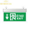 Đèn led exit thoát hiểm – chỉ dẫn mica Kingled chỉ hướng xuống 3w