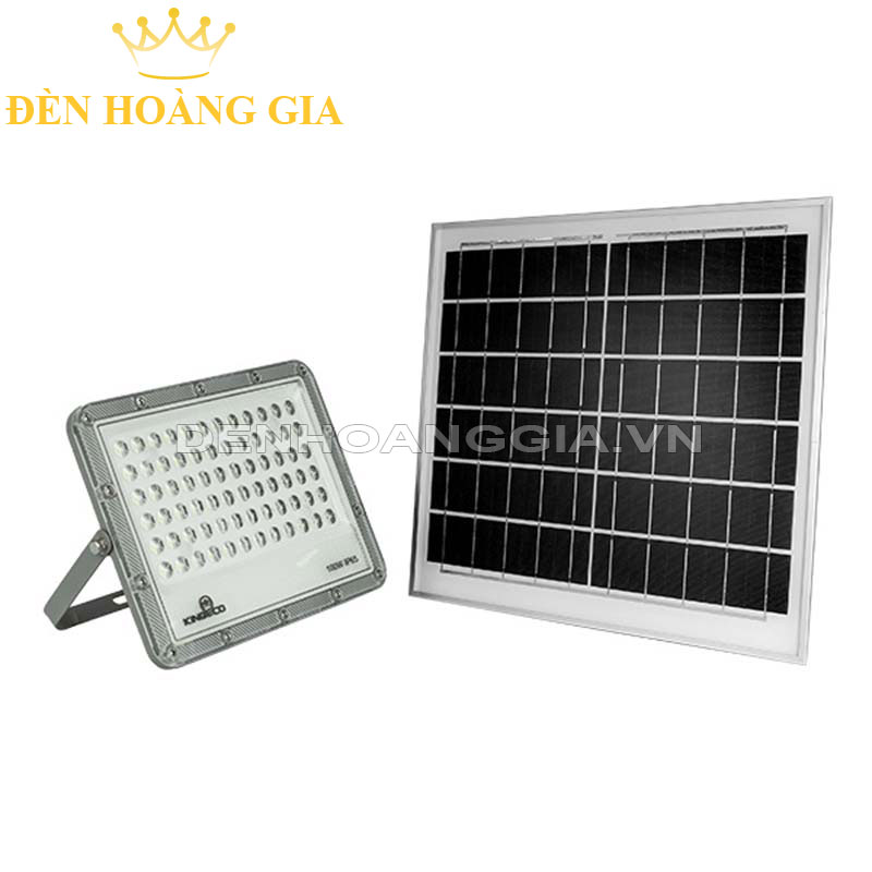 Đèn led pha năng lượng mặt trời EC-FLSL Kingeco 100w