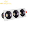 Đèn led spotlight ba bóng Kingled Turquoise