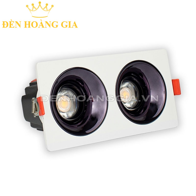 Đèn led spotlight đôi Kingled Turquoise