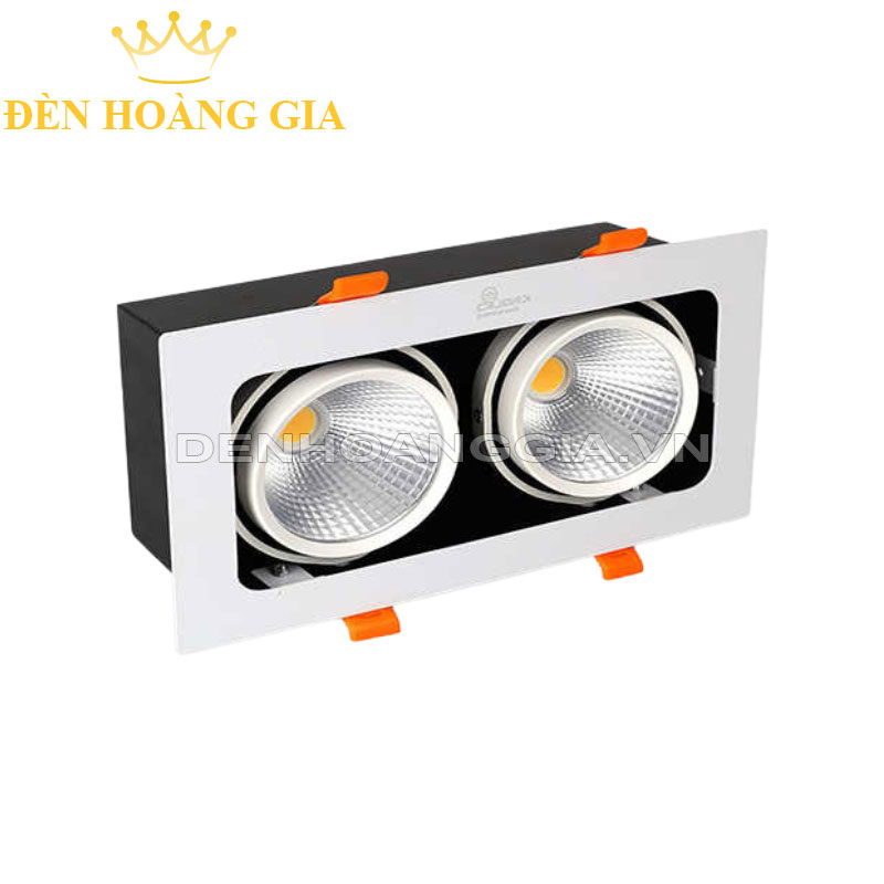 Đèn led spotlight hộp đôi Kingled Topaz