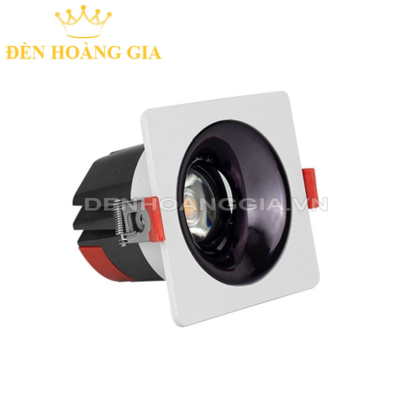 Đèn led spotlight vuông Kingled Turquoise 12w