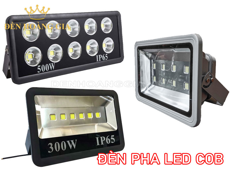 Đèn pha led COB nhiều mắt led 50w