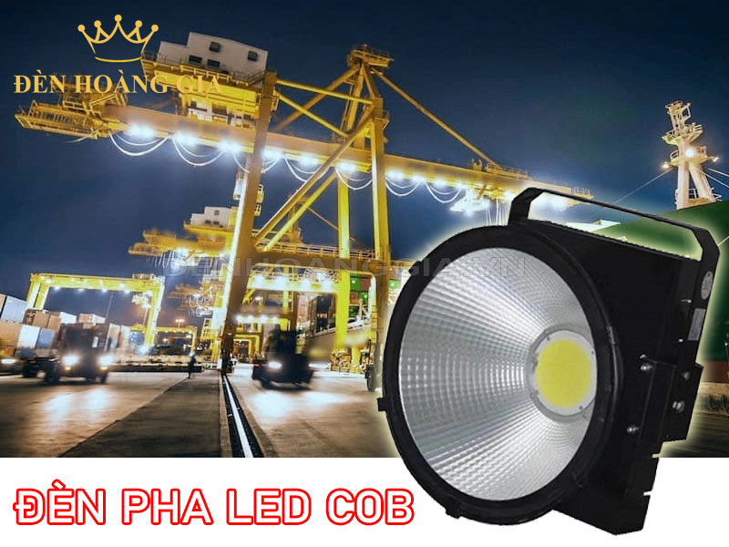 Đèn pha led COB tròn