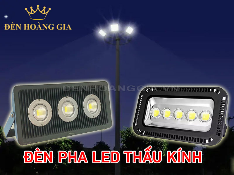 Đèn pha led thấu kính lắp giàn đèn nâng hạ