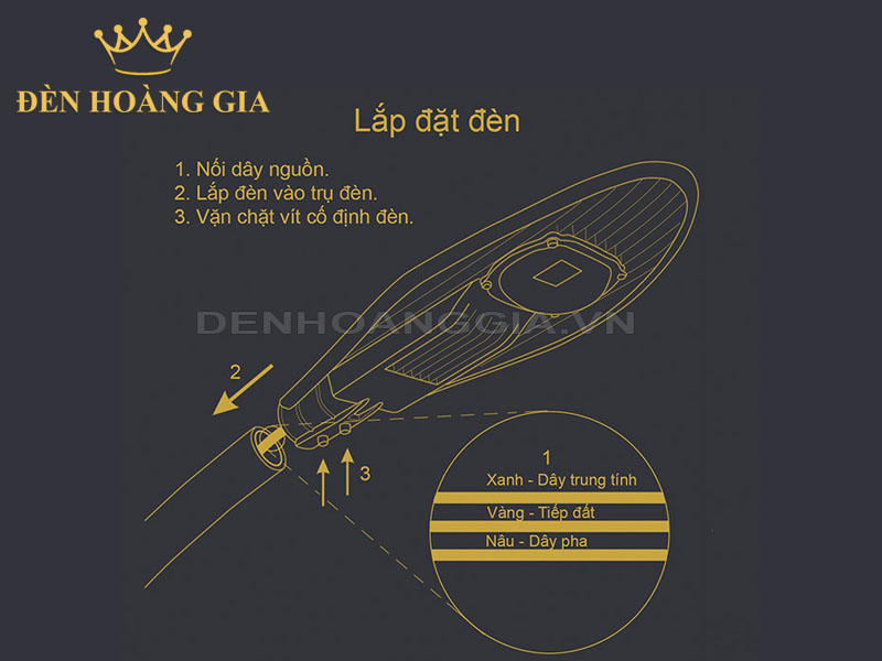 Hướng Dẫn Lắp Đặt Đèn Đường LED