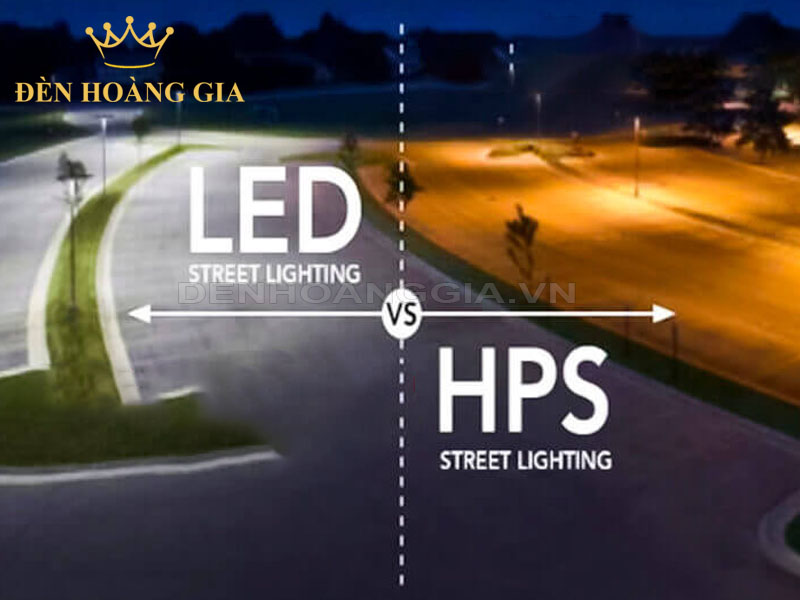 So sánh đèn đường led và đèn cao áp về điểm khác nhau