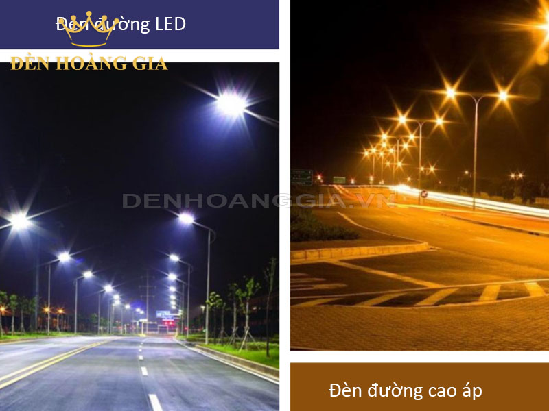 Tìm hiểu về khái niệm đèn đường led và đèn cao áp