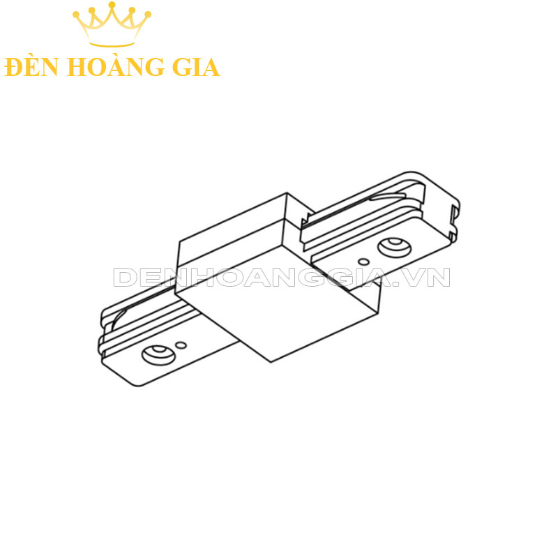 Bộ nối thẳng thanh ray Rạng Đông RAY TRL01/NT