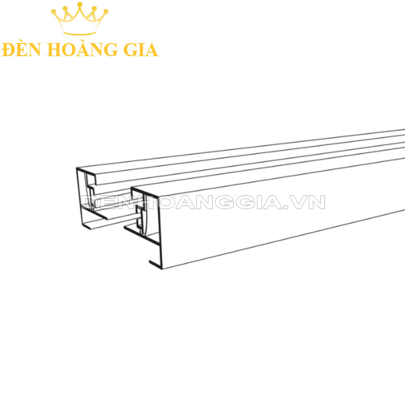 Bộ thanh ray Tracklight Rạng Đông TRL01/1000