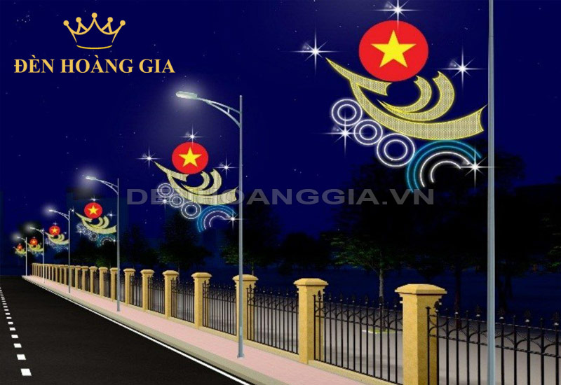 cot-den-trang-tri-duong-pho