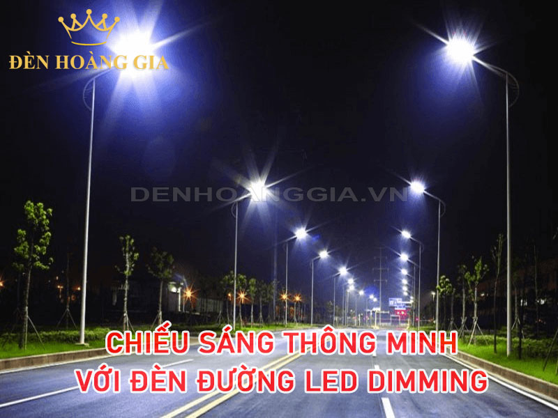 Đèn đường led Dimming - chiếu sáng thông minh