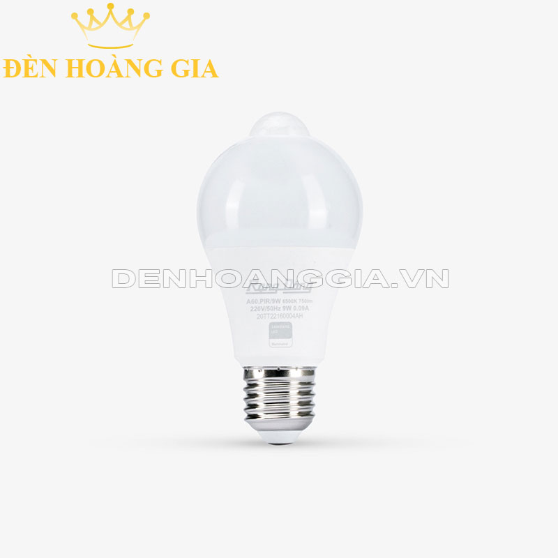 Đèn led búp Rạng Đông tròn cảm biến PIR 9w