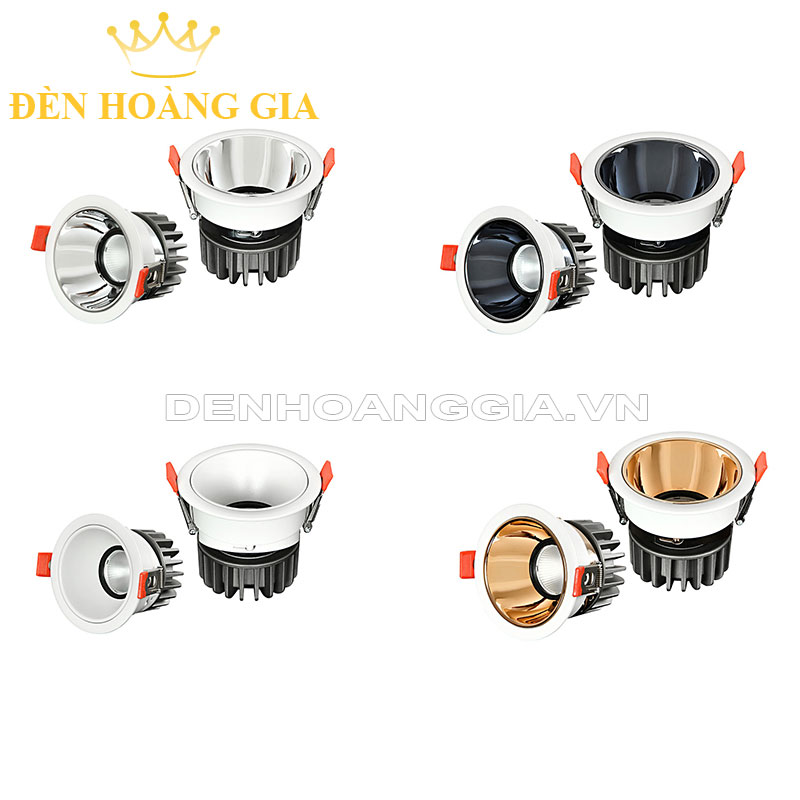 Đèn led spotlight âm trần tròn Neptune 7w 12w 15w 18w 20w