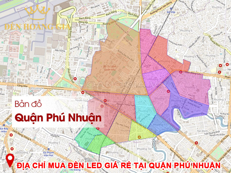 Đại chỉ mua đèn led tại Quận phú nhuận