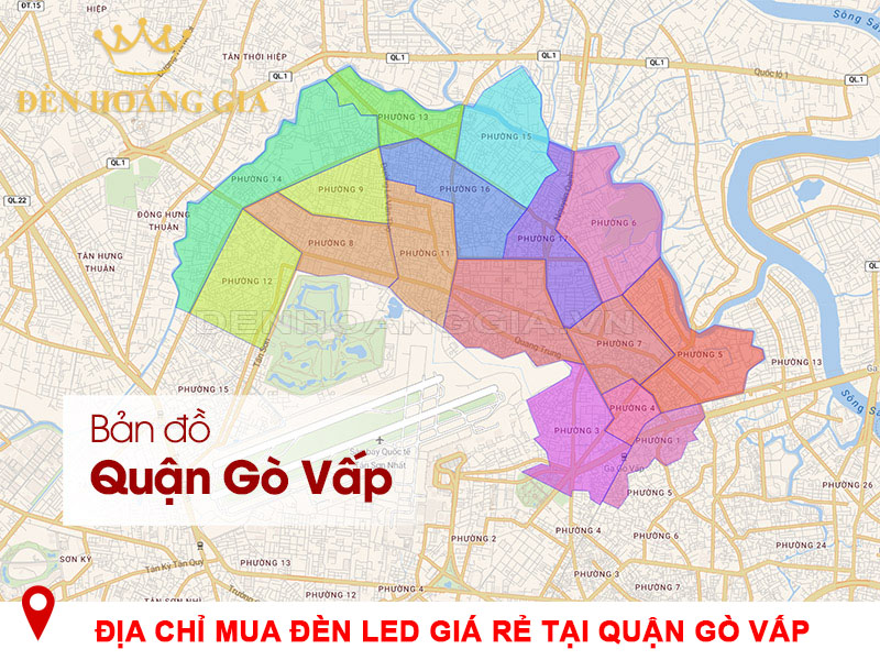 Đại chỉ mua đèn led tại quận gò vấp
