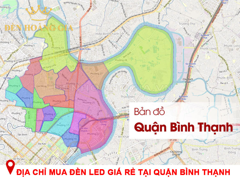 Địa chỉ mua đèn led giá rẻ tại Quận Bình Thạnh