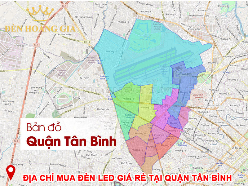 Địa chỉ mua đèn led giá rẻ tại Quận tân Bình