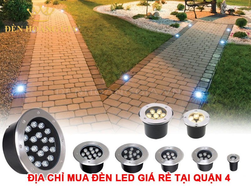 Địa chỉ mua đèn led giá rẻ tại quận 4, HCM