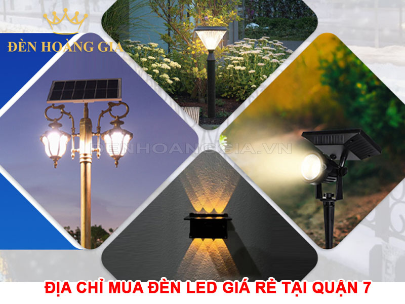 Địa chỉ mua đèn led giá rẻ tại quận 7, HCM