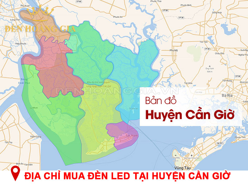 Địa chỉ mua đèn led tại huyện cần giờ