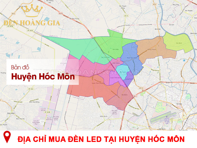 Địa chỉ mua đèn led tại huyện hóc môn