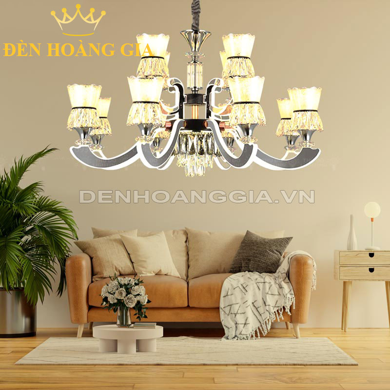 Đèn chùm hiện Bắc Âu Rolux-DCHDA03-12