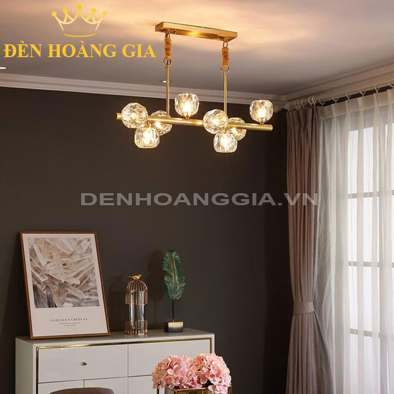 Đèn chùm hiện Hera Pha lê Rolux-DCHDPL9557-8