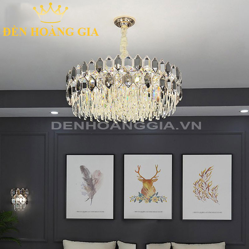 Đèn chùm thả Pha lê Rolux-DCTPL11208