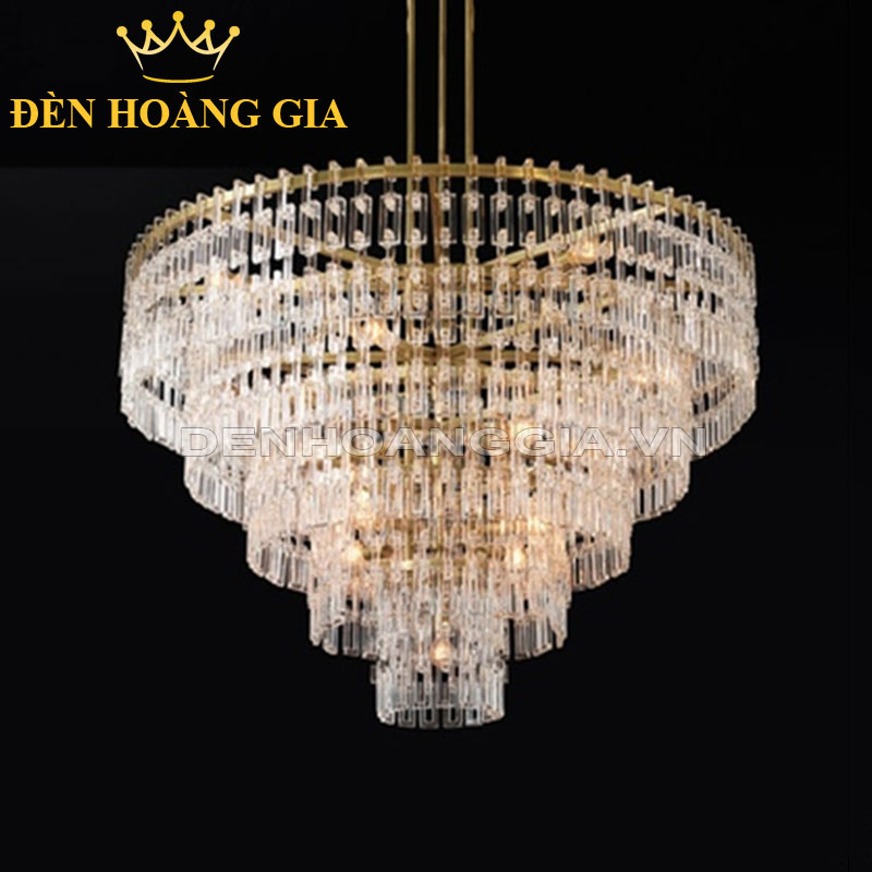 Đèn chùm thả Pha lê Rolux-DCTPL1253