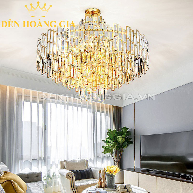 Đèn chùm thả Pha lê Rolux-DCTPL6603