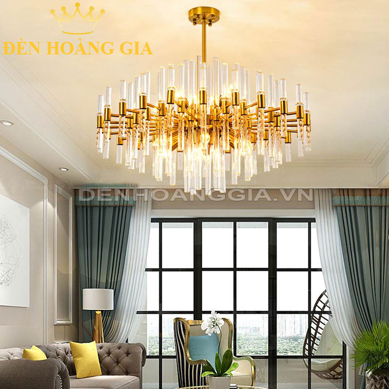 Đèn chùm thả Pha lê Rolux-DCTPL6606