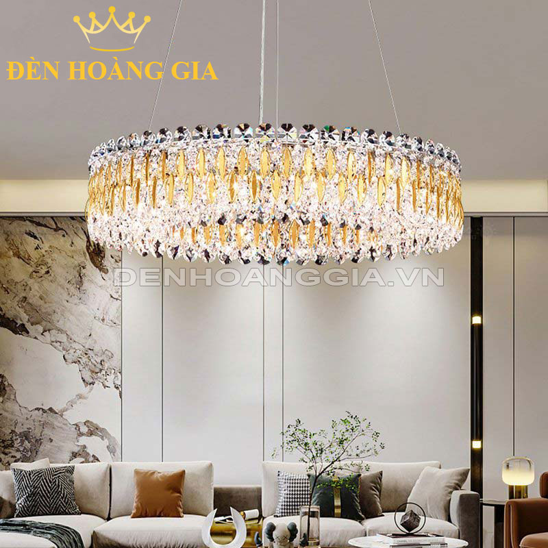 Đèn chùm thả Pha lê Rolux-DCTPL81199